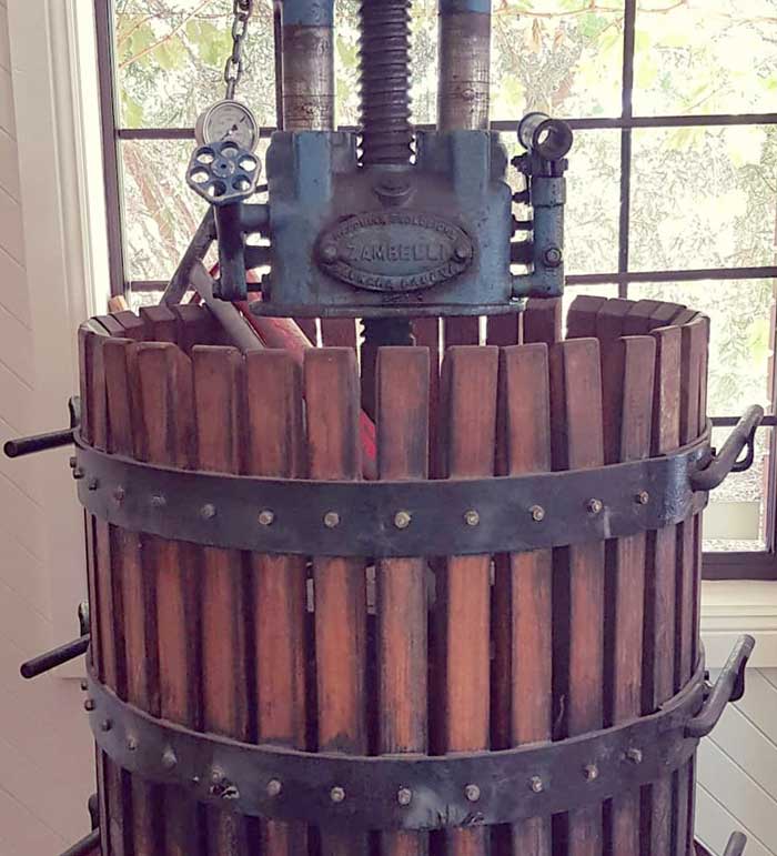 A traditional 'Basket Press'